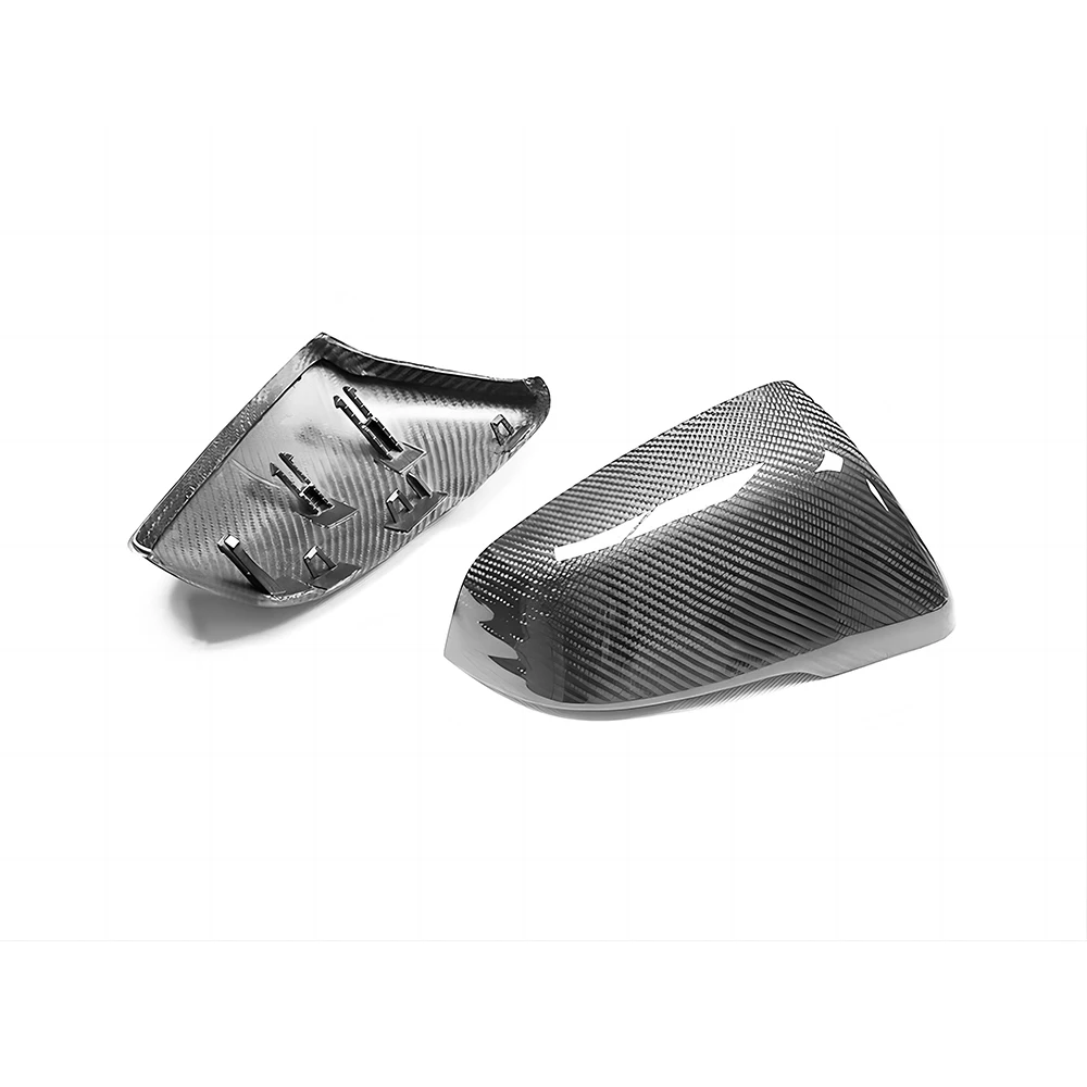 

Replacement Rearview Side Mirror Covers Cap For BMW F40 F52 F44 F45 F46 F48 F49 F39 1 2 X1 X2 Series Dry Carbon Fiber Shell