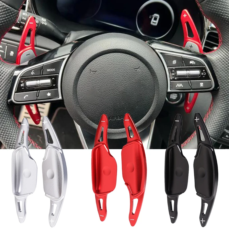 Car Steering Wheel Shifter Paddle Gear DSG Extension Accessories For KIA K5 Optima Sportswagon GT JF Forte Sportage ProCeed 2020