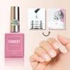 FZANEST Crystal Clear Diamond Top Coat Base Coat Long Lasting Nail Protection Kit Ultra Durable Scratch Resistant Nail Care Set 4