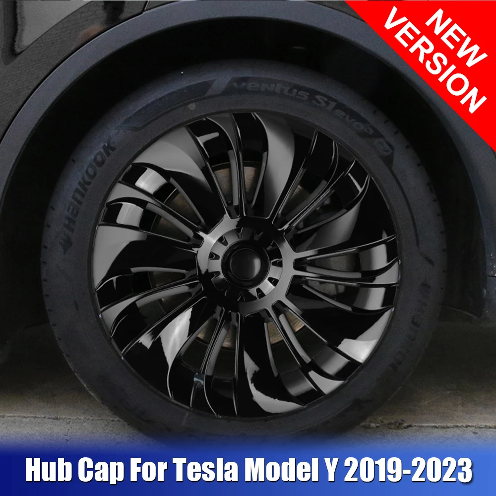 

Декоративная запасная крышка колеса, набор автомобильных колпачков Hubcap для Tesla Model Y 2019-2023, полное покрытие, 19 дюймовая Крышка Ступицы, 4 шт.