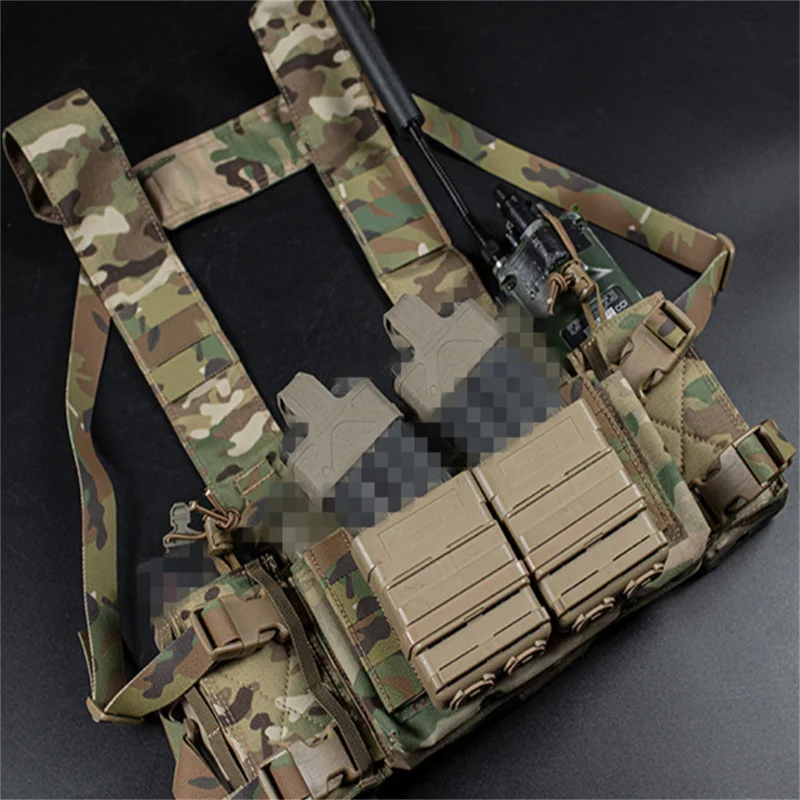 

Tactical Full Panel Micro Fight Chassis Hanging Panel For MK3 MK4 Chest Rig Hunting Vest Front Magic Hook Sticker Cover