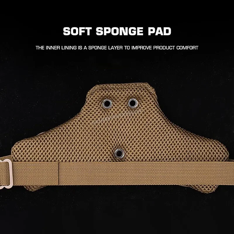 ARC Tactical Drop Leg Strap Band RTI DUTY Mount Accessory For Thigh Holster Leg Hanger Molle Hunting 3 Hole Side Kick Holster 2