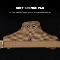 ARC Tactical Drop Leg Strap Band RTI DUTY Mount Accessory For Thigh Holster Leg Hanger Molle Hunting 3 Hole Side Kick Holster 2