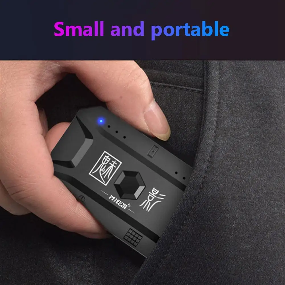 M1pro Plug-Paly Gamepad Converter Kit Bluetooth-compatible 5.0 Mobile Controller Gaming Keyboard Mouse Adapter