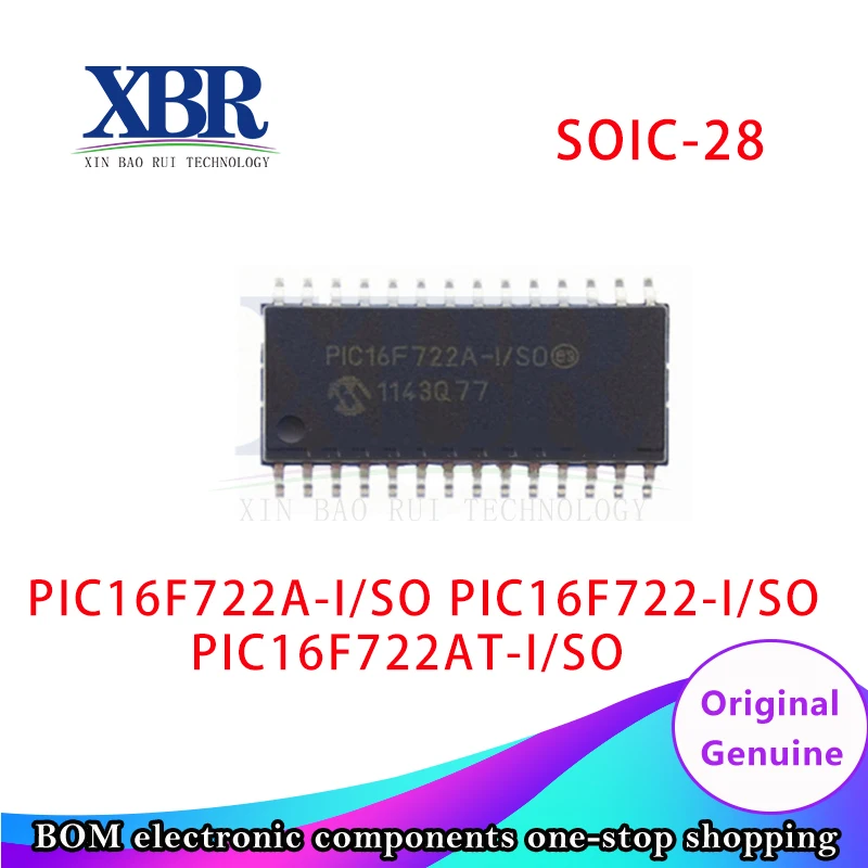 

5 Pieces PIC16F722A-I/SO PIC16F722-I/SO PIC16F722AT-I/SO SOIC-28 Microcontroller New Original 100% Quality