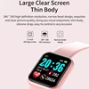 1.44 inch D20 Y68 Smart Watch Fitness Bracelet Band Tracker Heart Rate Monitor Pressure Bluetooth Smartwatch For IOS Android 4