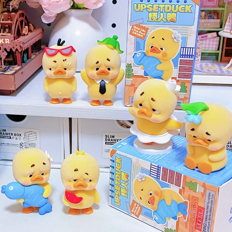 Upsetduck Stop The Spiral Duck Series Blind Box Toy Mini Upset