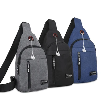 Borsa da petto da uomo d'affari Borsa a tracolla a tracolla Borsa da viaggio in tela casual Marsupio Borsa di stoccaggio impermeabile multifunzionale сумка