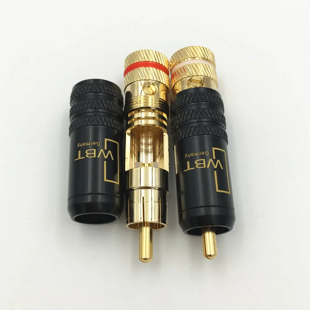 WBT WBT-0108 RCAプラグ ゴールドメッキ 9mmケーブル対応 WBT WBT
