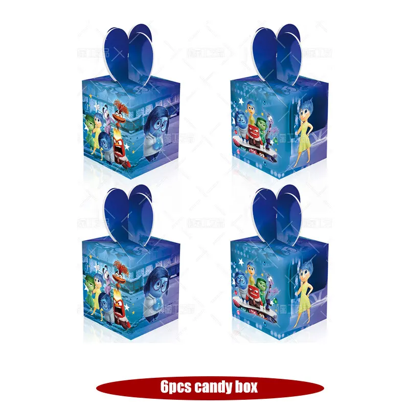 thumbnail image 1 of Decoración para fiesta de cumpleaños de Disney Inside Out 2, vasos de papel, platos, mantel, telón de fondo, juego de vajilla, globos, suministros, regalos para niños, 1 of 5