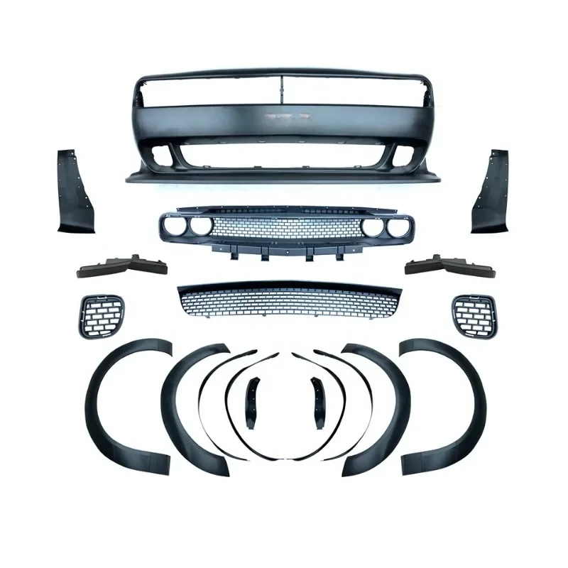 

MP CONCEPTS DEMON Front Bumper kit and four fender flares for Challenger Dodge 2008-2022