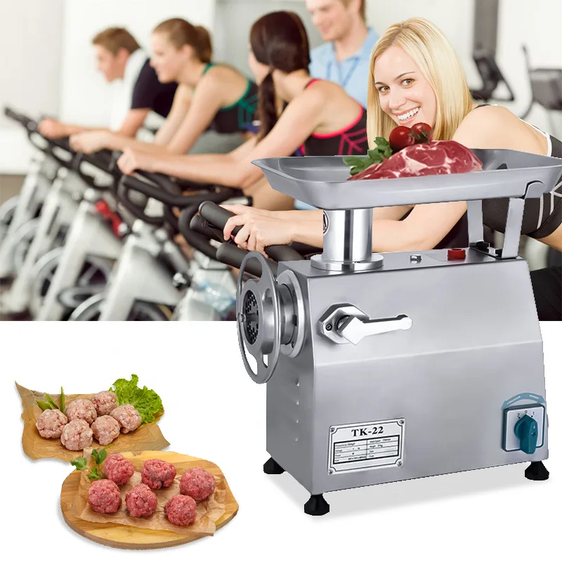Stainless Steel Commercial Meat Grinder 22 Type Harris Disc Electric Multi Function High Power Frozen Mincer Machine 2