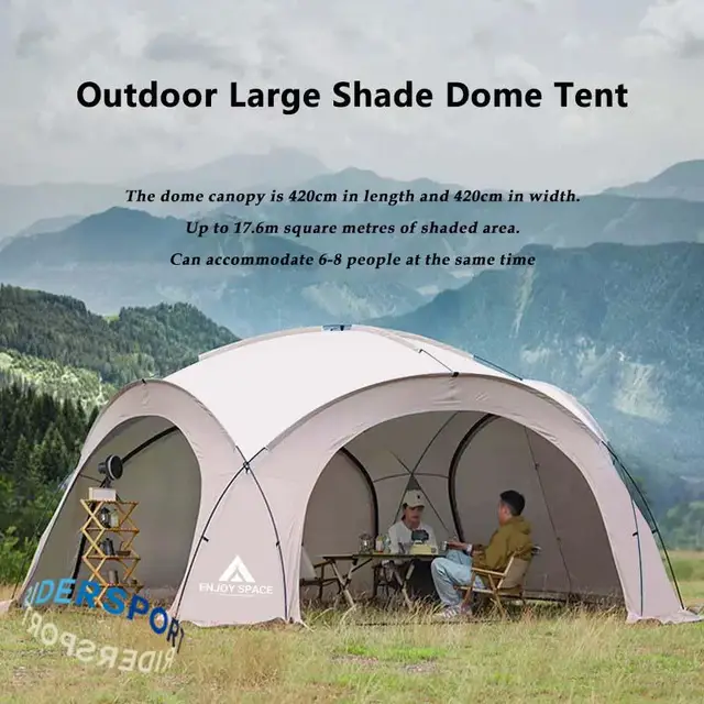 New 8-10 People Round Dome Tent: A Luxurious Outdoor Haven