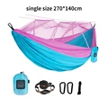 Single blue pink