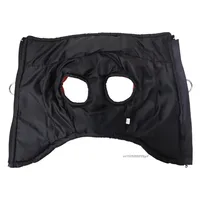 Vêtements chauds imperméables pour chiens, manteau pour animaux de compagnie, gilet d'hiver rembourré avec fermeture éclair, vêtements pour petits, moyens et grands chiens, tenue 4