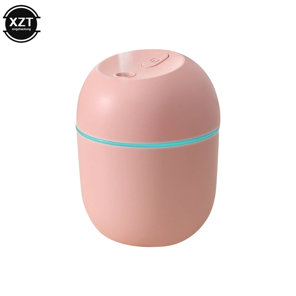 

220ML New USB Portable Colored Eggs Humidifier Convenient Mini Atomizer Small Car Humidifier Household Desktop Ultrasonic Spray