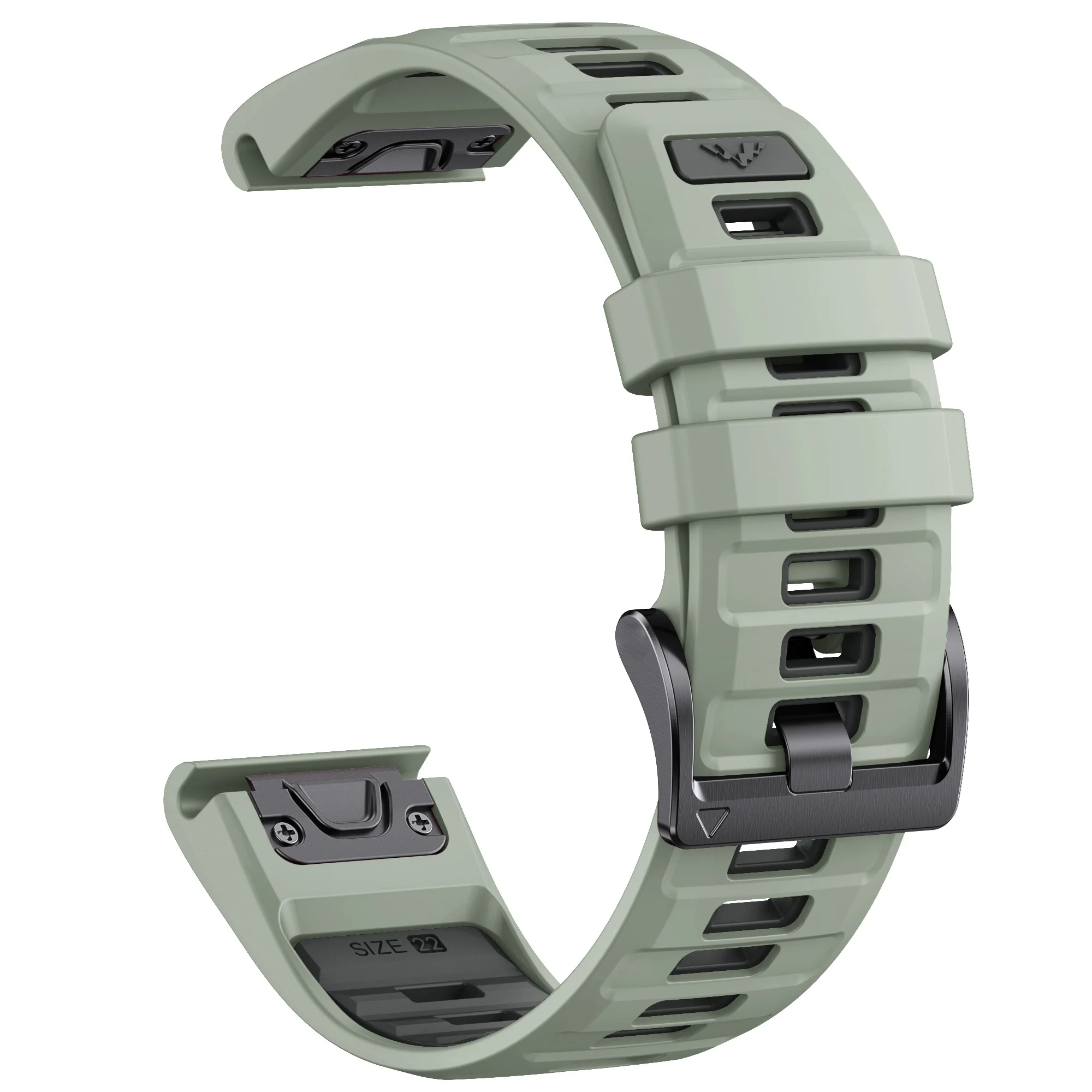 Premium Silicone Strap Bracelet for Fenix8 Watch - QuickFit Design