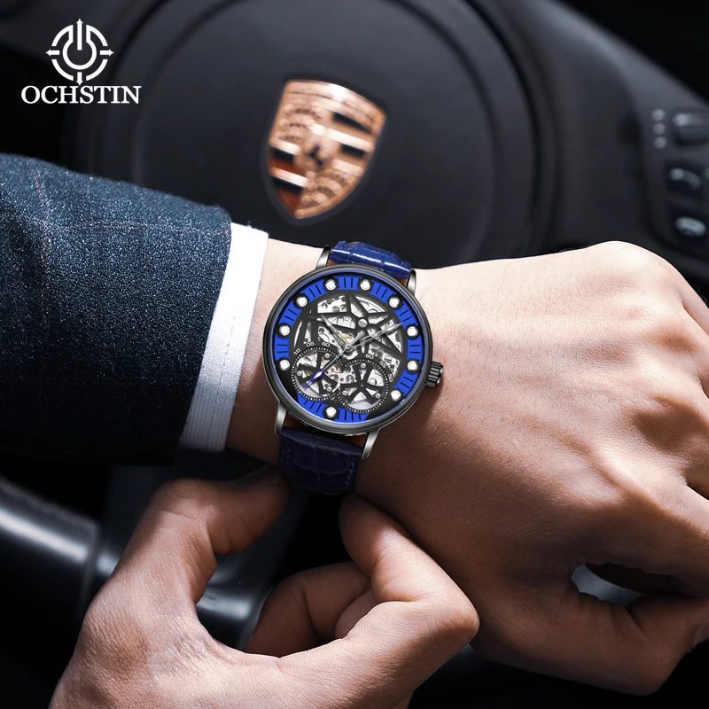 Relogio Masculino 2023 NEW Mechanical Business Watch for Men Brand Luxury Automatic Wrist Watch Waterproof Clock Reloj Hombre