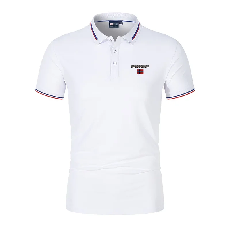 

Hot selling men's polo, summer sports, business, leisure, short sleeved new men's quick drying polo shirt, comfortable