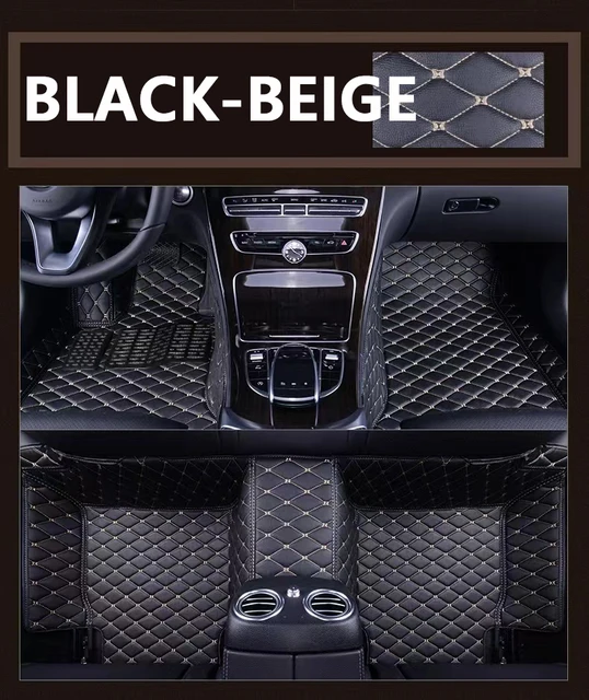 Alfombrillas de cuero de lujo para coche, juego de alfombrillas duraderas  antisuciedad para Peugeot 208, A9, 2012 ~ 2018, 2013, 2014 - AliExpress