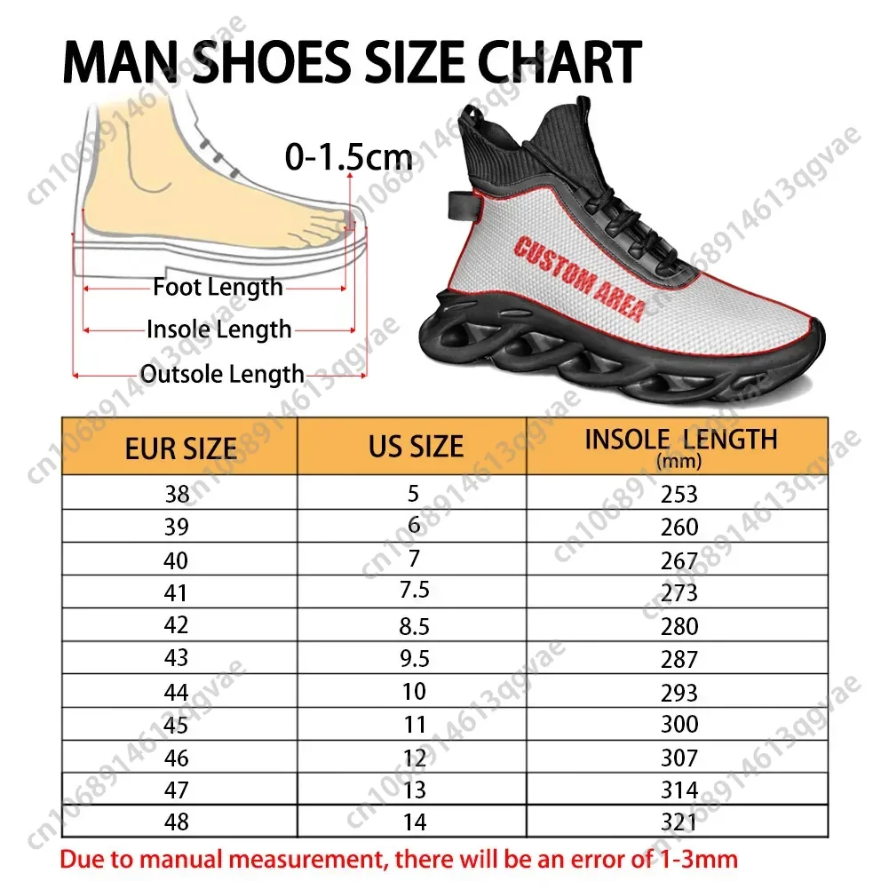 Hot Hip Hop Rapper XXXTentacions High Top Flats Sneakers Mens Womens Sports Running Shoes Lace Up Mesh Footwear Custom Made Shoe 5