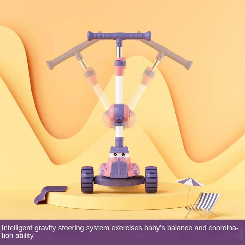 New Three-in-one Scooter Children's Models 1-3-6-8 Years Old Girls Can Sit on The Yo-yo Boy Baby Pedal Scooter Folding 3 New Three-in-one Scooter Children's Models 1-3-6-8 Years Old Girls Can Sit on The Yo-yo Boy Baby Pedal Scooter Folding 3