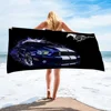 Ford Mustang Beach Towel Robe Christmas Towels Bathroom Large Bath Towels Bathrobe Girl Spa Size Bathing Adults Anime Home 3