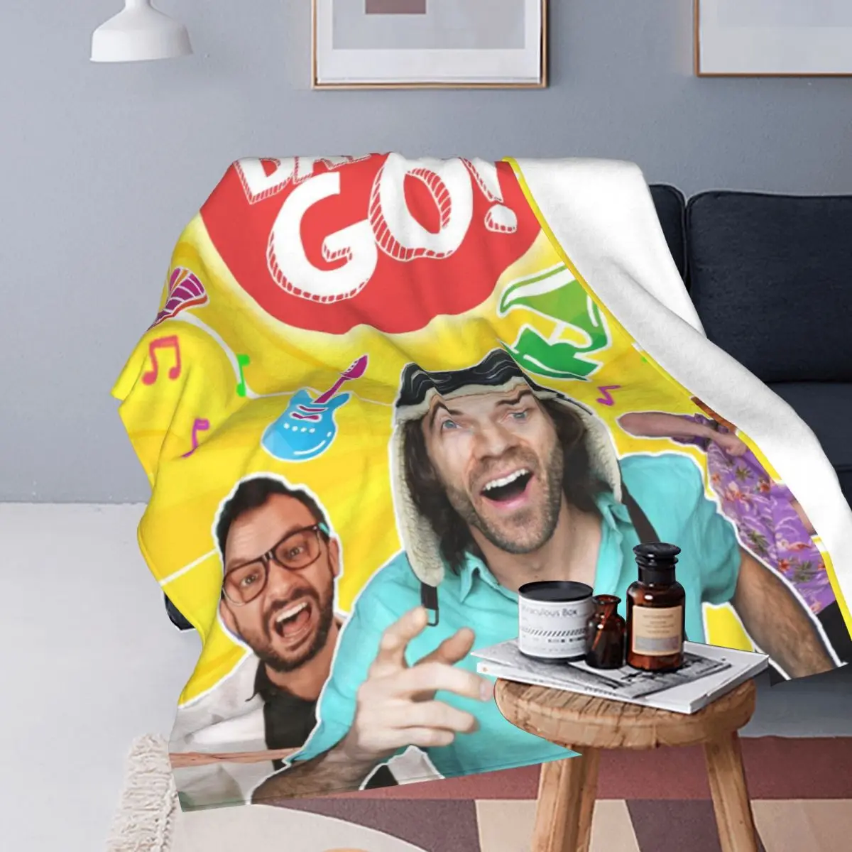 Throw Blanket Danny Go 2 Micro Fleece Blanket Four Sizes Cartoon Comfortable For Bedroom Nice Gift 4