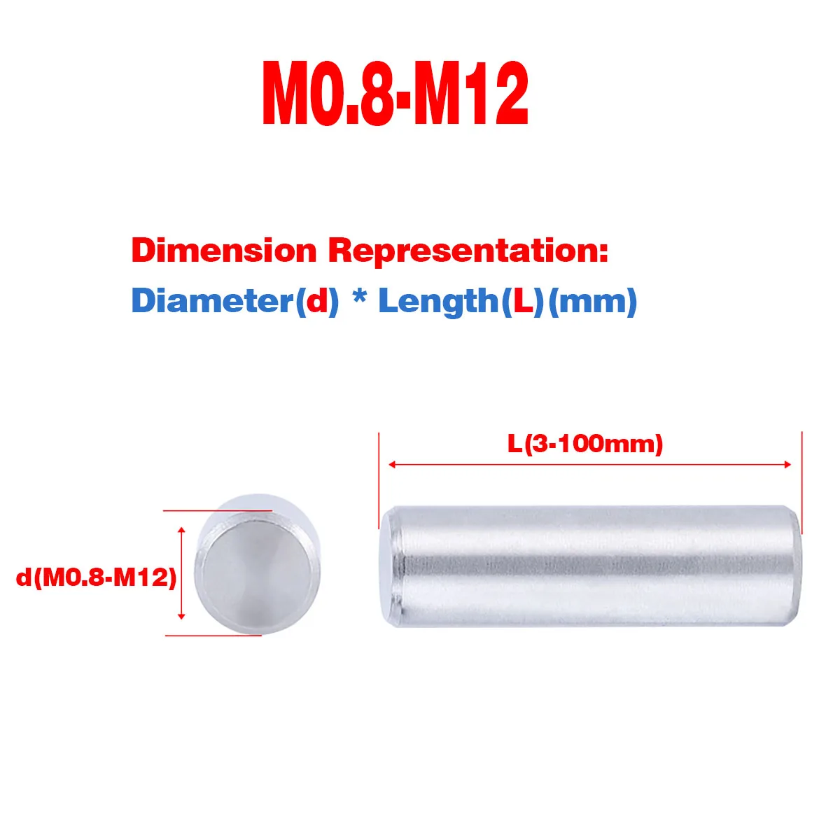 

304 Stainless Steel Cylindrical Locating Solid Pin