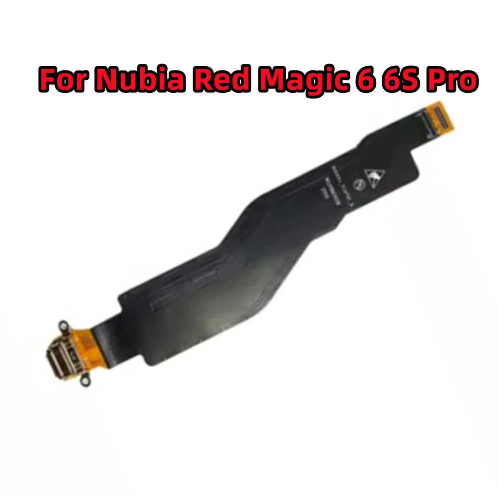 

USB-порт для зарядки для ZTE Nubia Red Magic 6 6S Pro Зарядное устройство Док-станция штепсельная вилка гибкий кабель NX669J / NX669S запасные части для ремонта