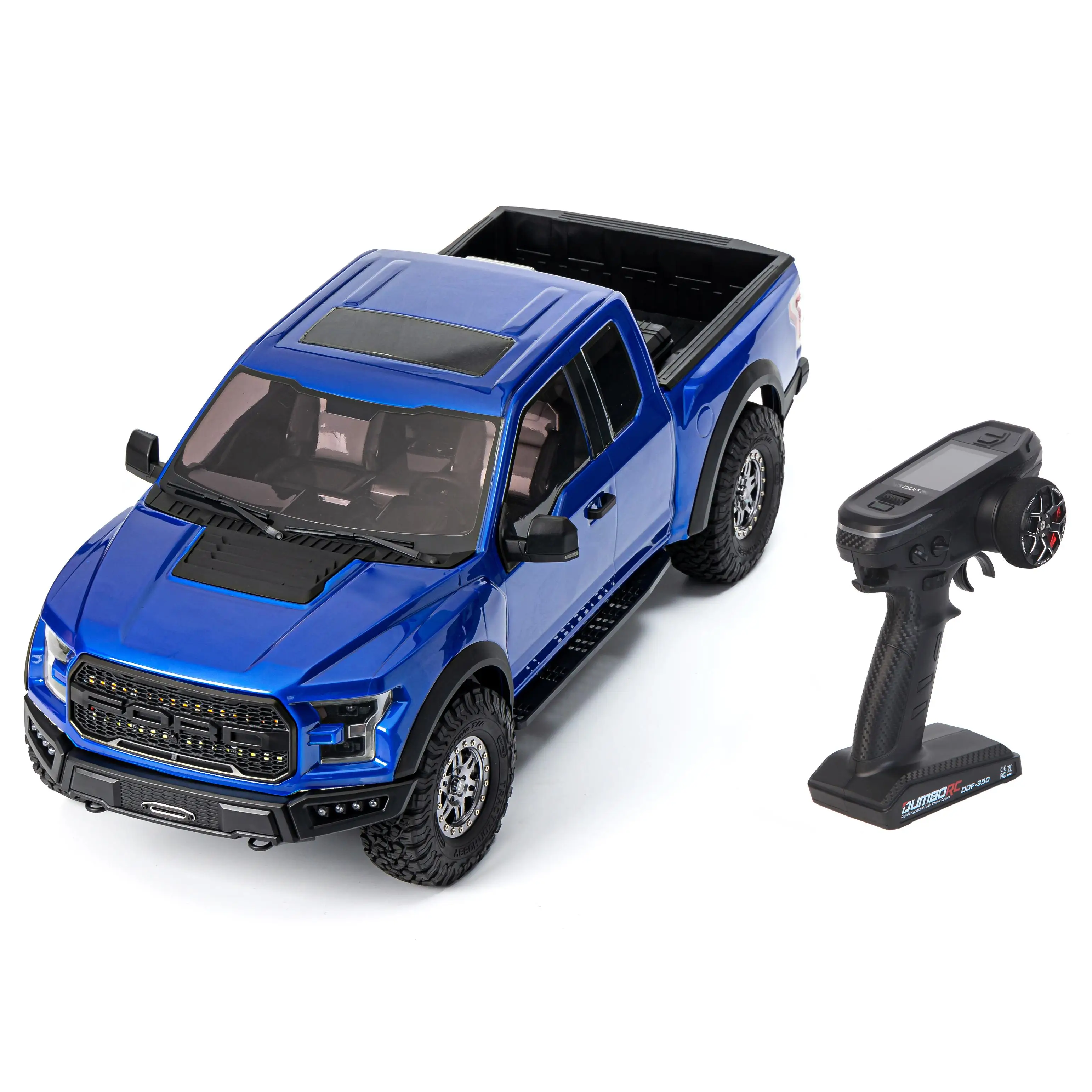 1:8 Raptor F150 RC Crawler Blue Color, Front Independent