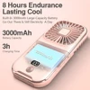 Long lasting Quiet 4 Speed Adjustable USB Rechargeable Neck Fan Portable Mini Fan Fast Heat Dissipation Without Noise Air Cooler 1