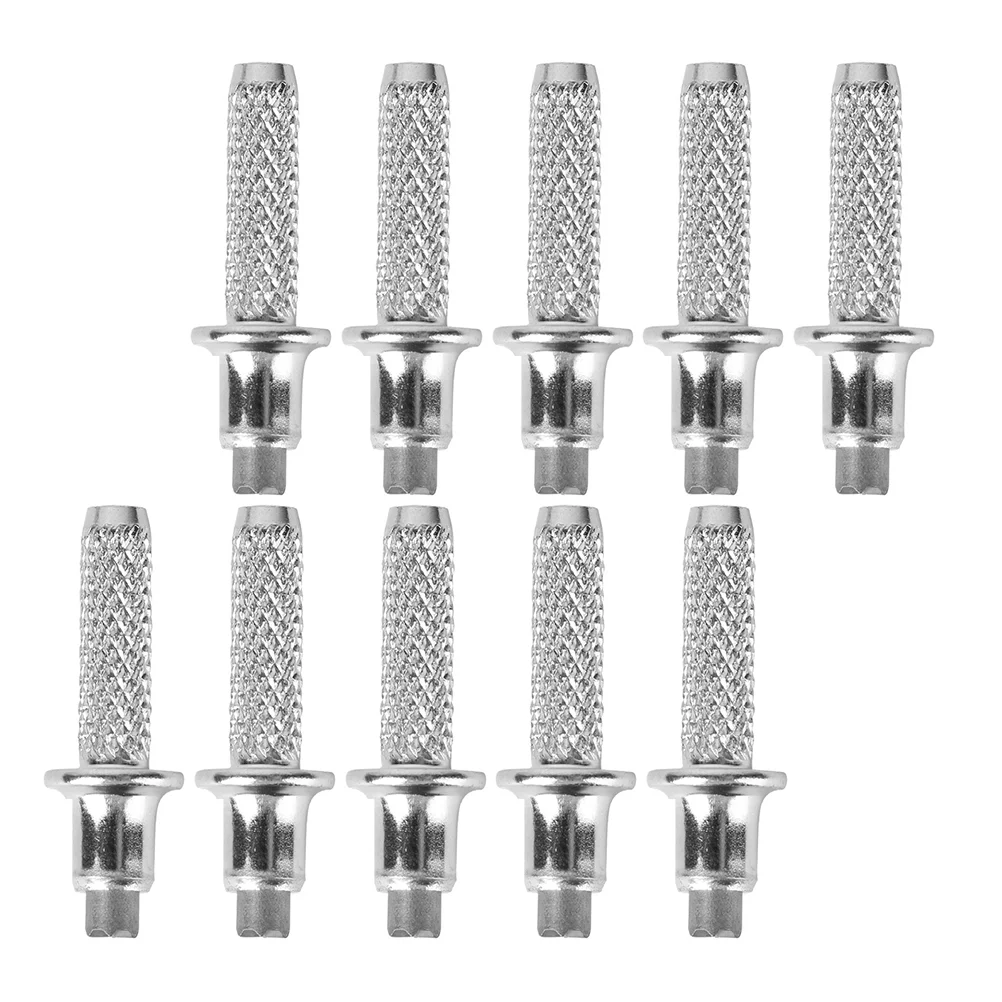 

10 Pcs Trekking Pole Tips Hiking Replaceable Rod Tips Alpenstock Parts Supplies