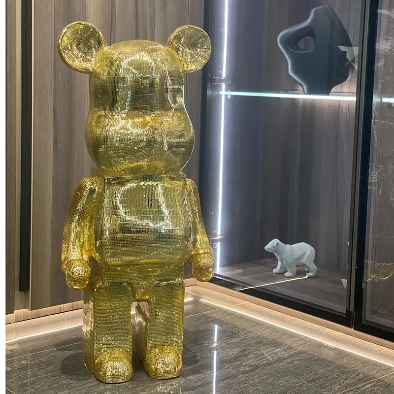 Modern Bear Money Boxes FRP Piggy Bank Savings for Adults Money Organizer Safe To Store Money Creative Decorations Ornaments 4