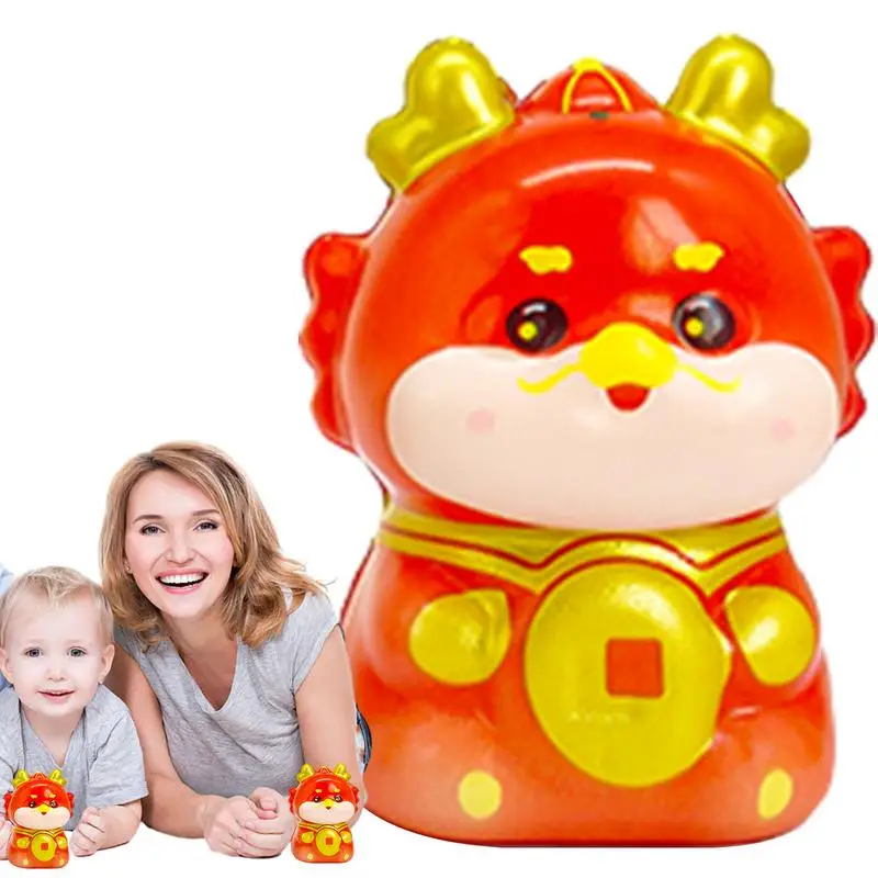 

Cute Squeeze Toy Cute Slow Rising Year Of Dragon Fidgets Sensory Toy Spring Festival Sensory Toy For Adult Teens Kids Lunar New