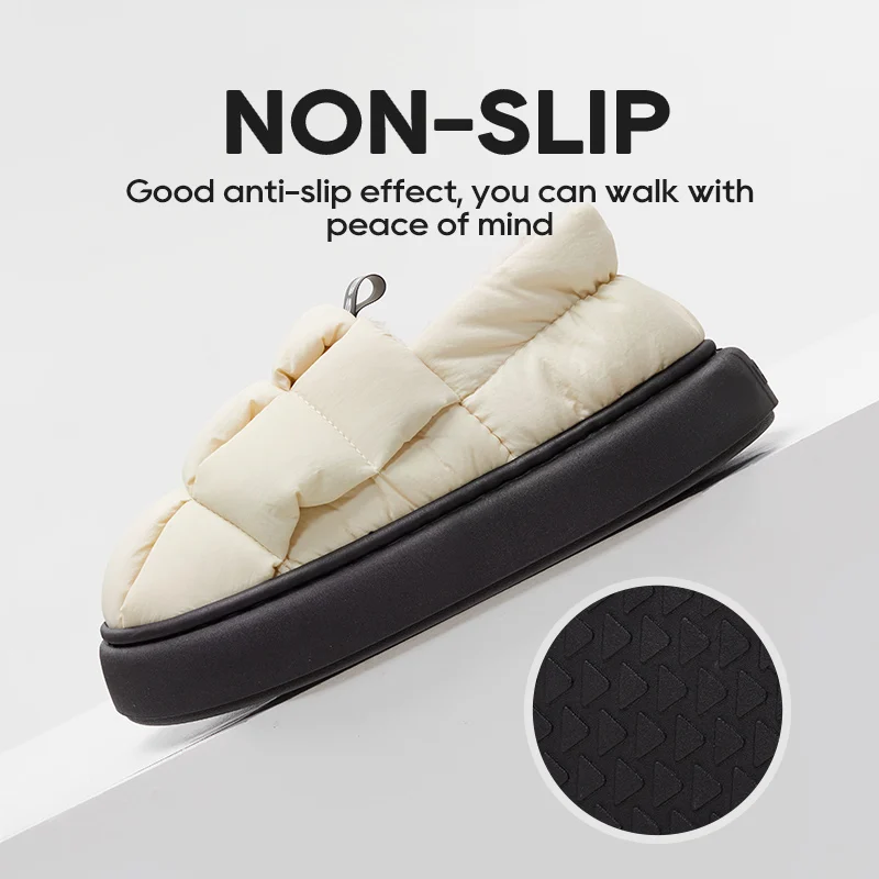 UTUNE Stivali invernali da donna Suola spessa Peluche Pantofola da