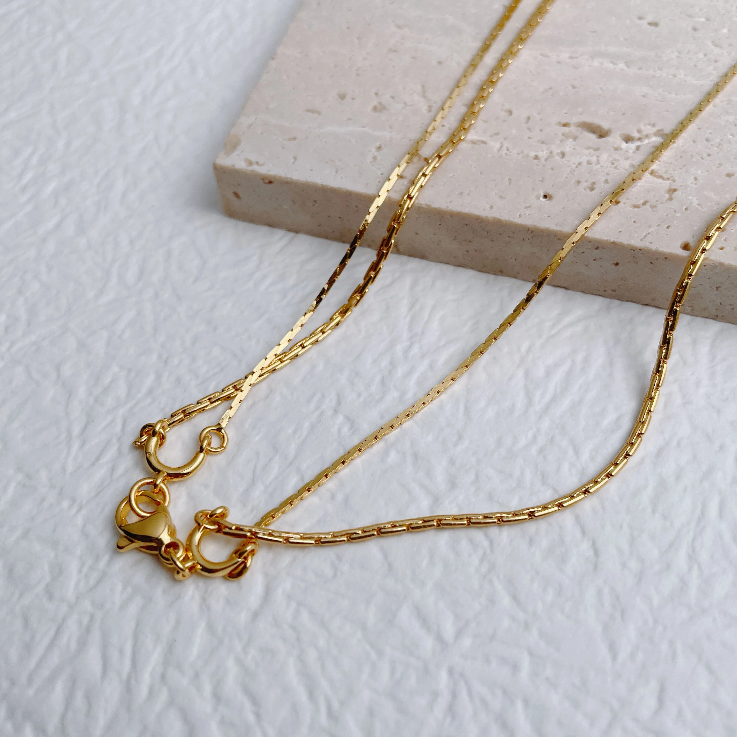 Titanium With 18K Layered Chian Shell Eye Pendant Necklace Women Jewelry Punk Designer Runway Rare Gown Boho Japan Korean