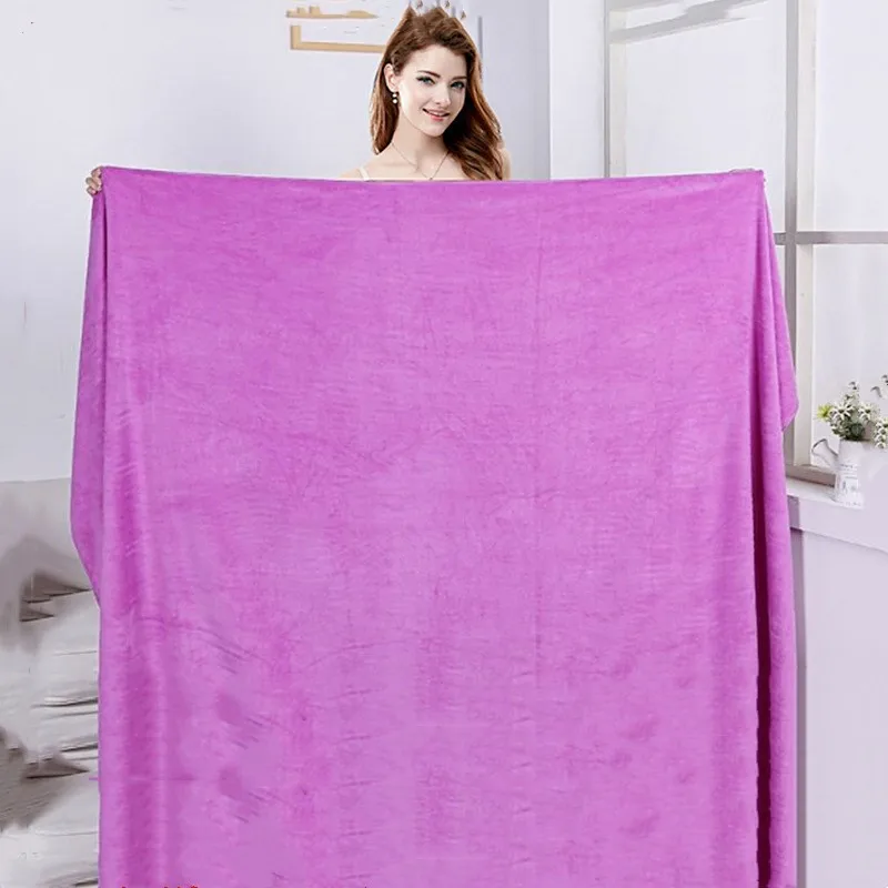 Description Picture 5 of itemtowel Large thick microfiber bath towel absorbent and quick-drying multifunctional swimming fitness sports beauty salon towel