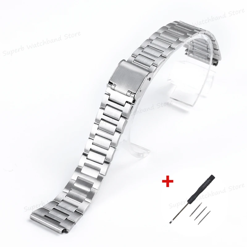 Bracciale In Acciaio Inossidabile Da 18Mm Per Casio W800H Ae1200 F91W Cinturino Universale Cinturino In Metallo Ultrasottile Con Fibbia Pieghevole