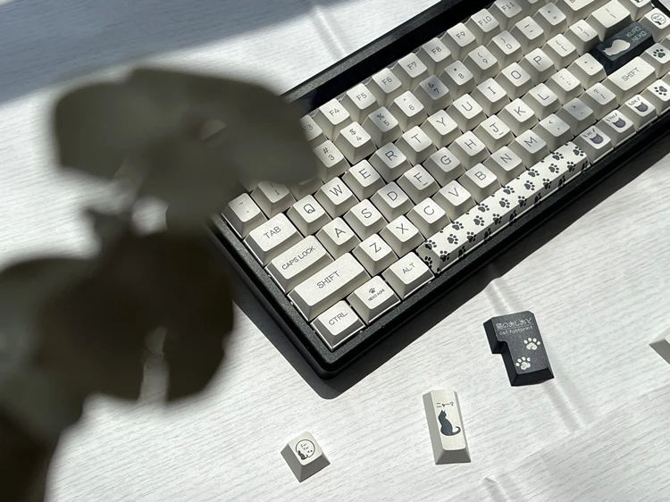 pbt tintura subbed keycaps cherry perfil keycap para 61 64 68 87 980 104 hhkb