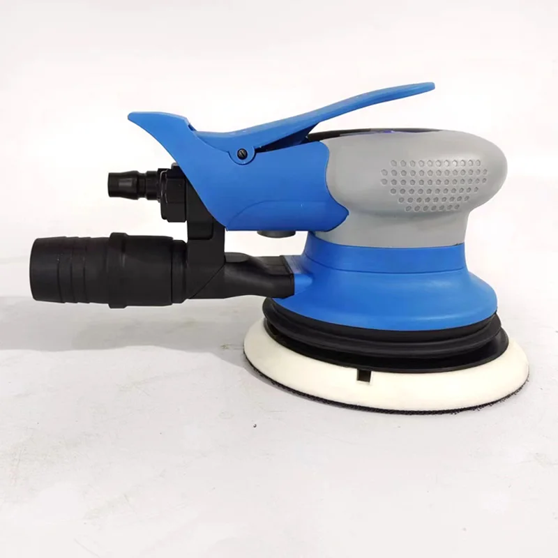 5 Inch 8 Holes PANDAS Pneumatic Sander Industrial Polishing Car Beauty Waxing Dry Grinding Car Furniture Hardware Mechanical