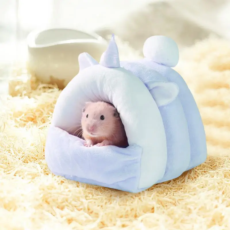 

Guinea Pig Bed Cute Toy Nest Warm Hideout Cushion House Animal Sleeping Bed For Small Animals Hamsters Chinchillas Dwarf Bunnies