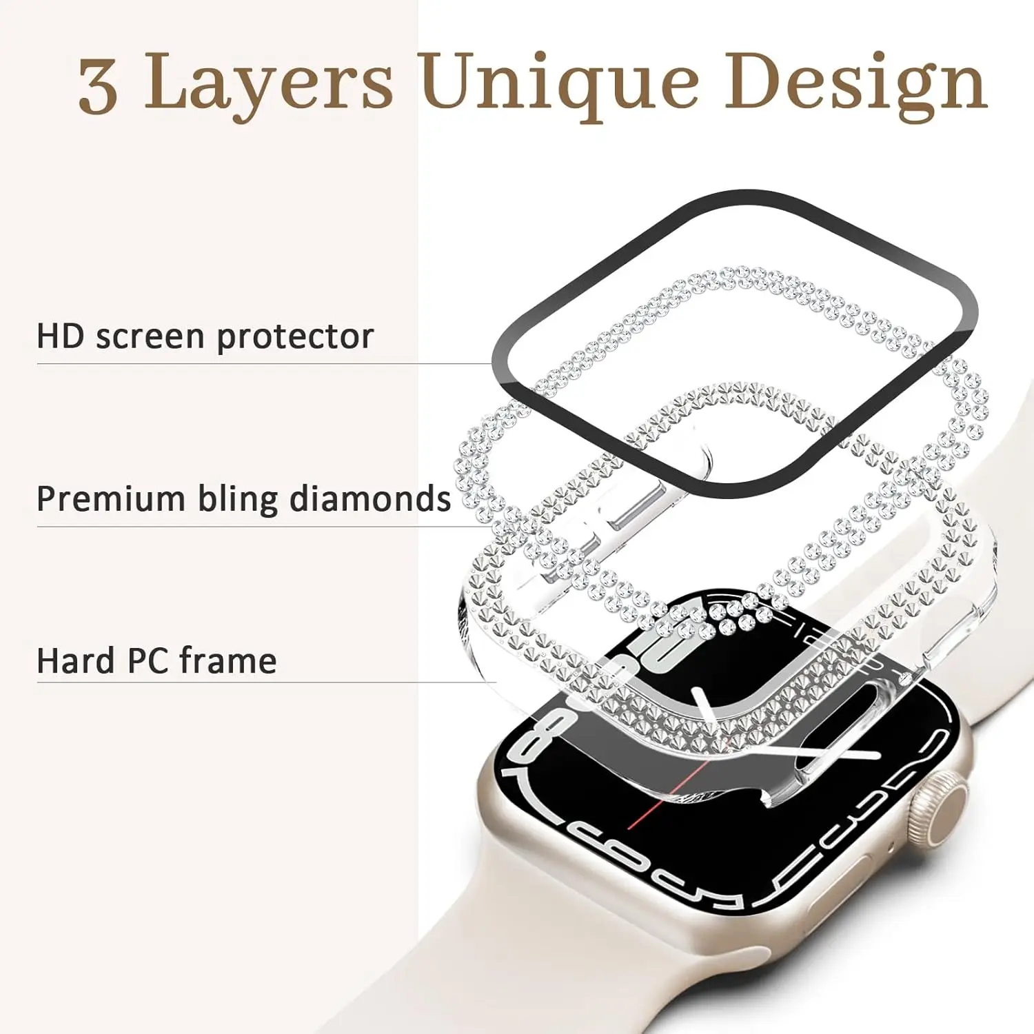 Sparkling Diamond Glitter Case Cover