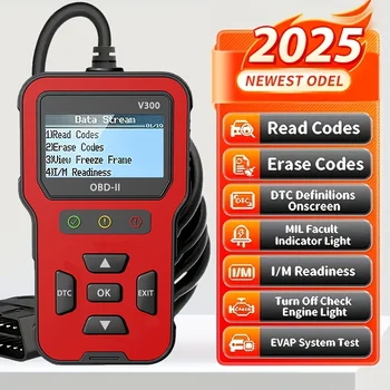 2025 Newest Model OBD2 Scanner Diagnostic Tool - Complete Fault Code Reader, Clear Error Codes, Data Stream, I/M Readiness 1