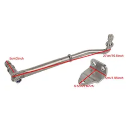 Outboard Motor Steering Link Rod Easy to Install Steering Lever Arm Connecting Rod for 15-200HP Marine Boat Outboard Engine