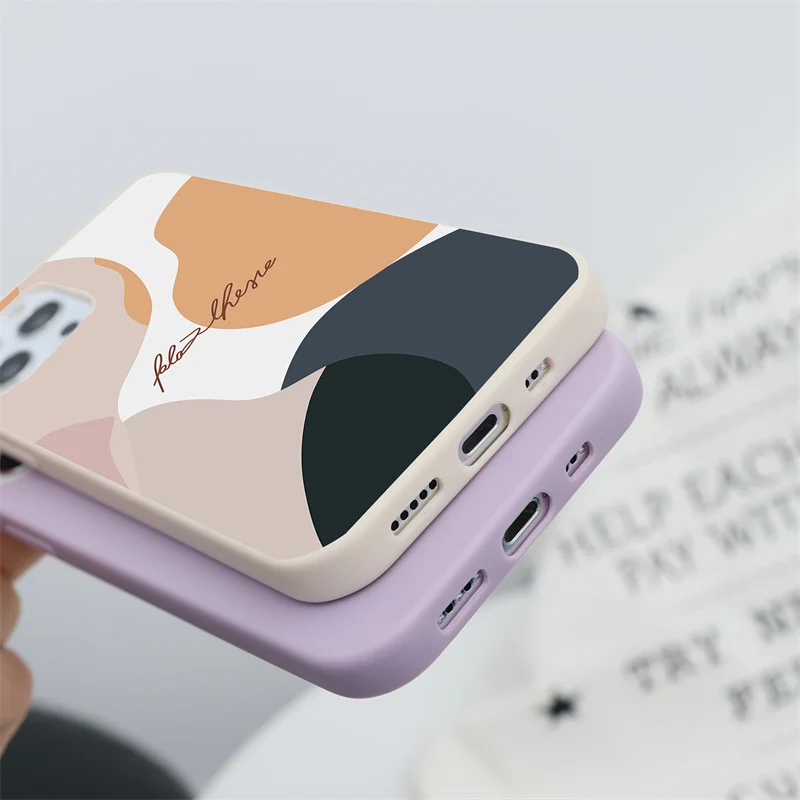 Soft TPU Phone Cases For iPhone XR XS X 11 12 13 Pro Max Mini SE3 2022 2020 7 8 6 6S Plus Fashion Marble Shockproof Cover Bumper apple iphone 13 pro max case