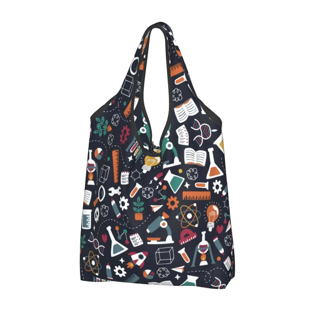 

Large Reusable Amazing Science Chemistry Grocery Bags Recycle Foldable Shopping Eco Bag Washable Lightweight