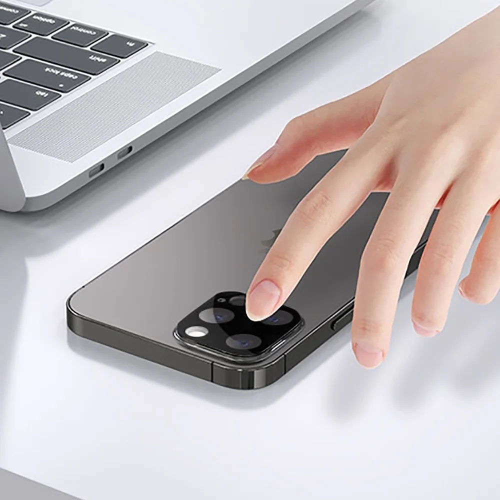 Premium Full Coverage Camera Lens Protector with Screen Protection Film