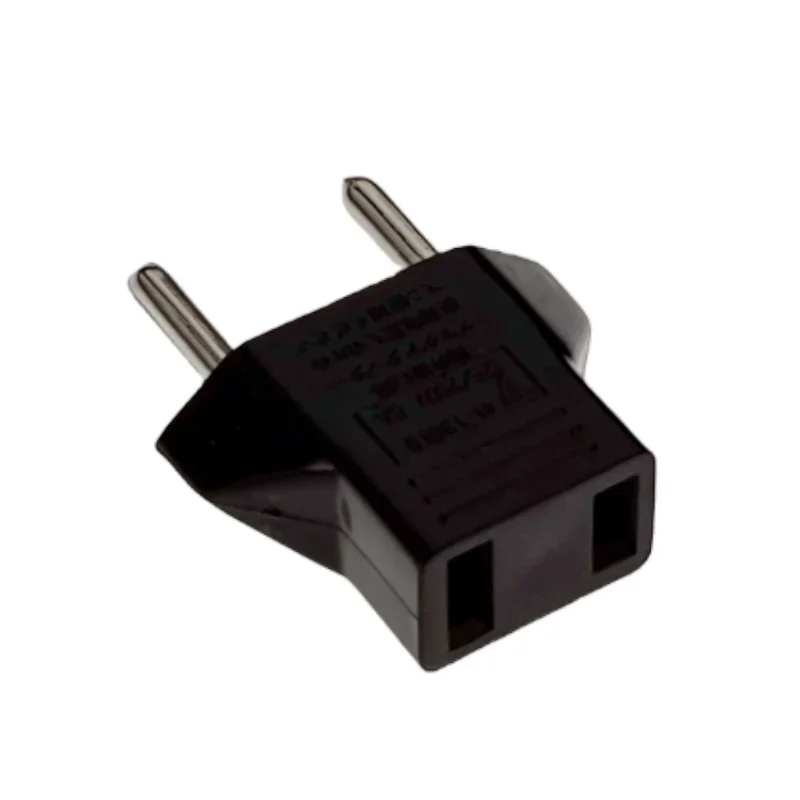 US To EU American Travel Adapter 2 pin 4.0mm European EU To US plug Power adapter Converter Electrical Socket Outlet plug adapter