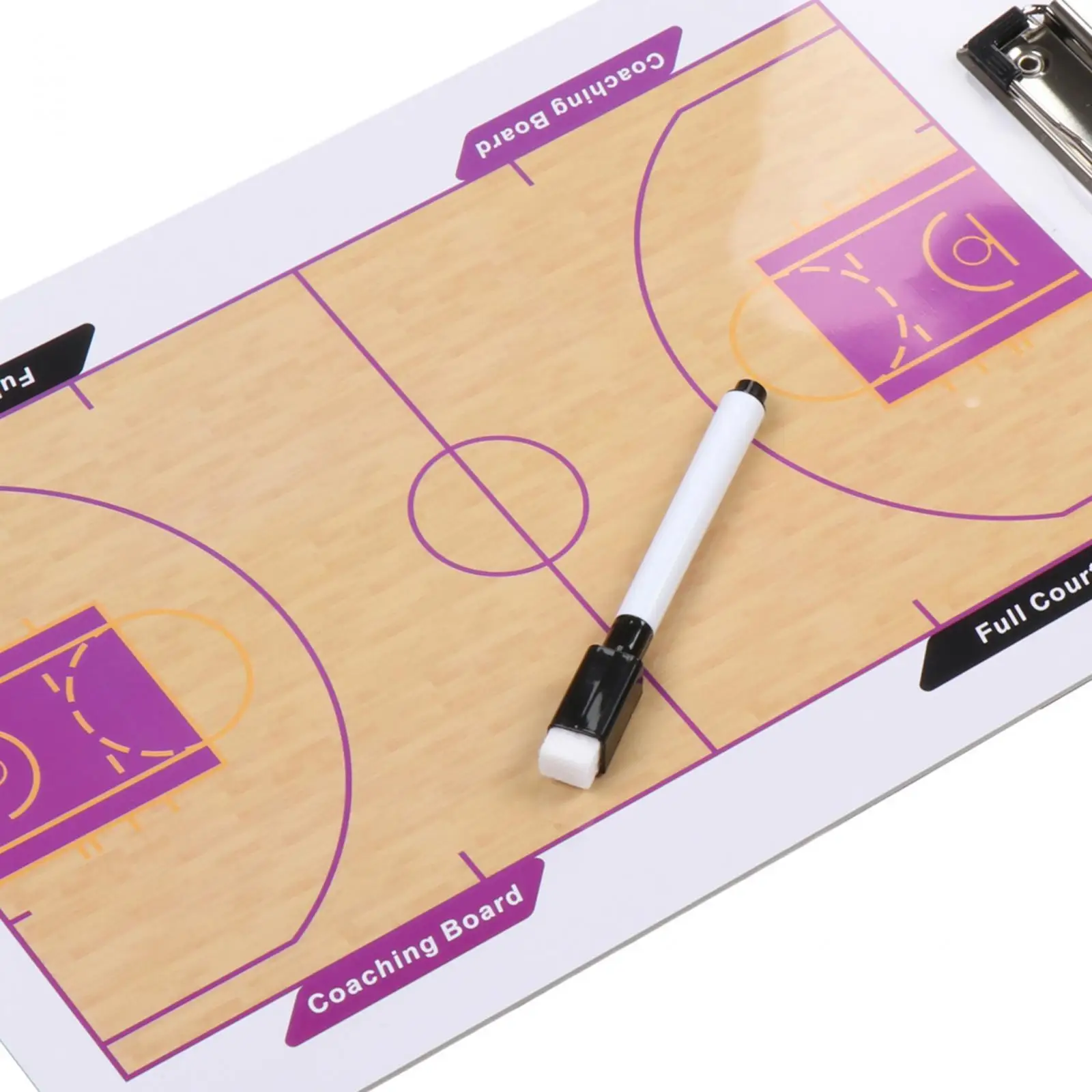 Basketball Coaching Boards Futsal Referees Gear Strategy Tactic Clipboard
